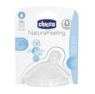 Chicco Tetina Natural Feeling 0m+ Normal 2 unidades
