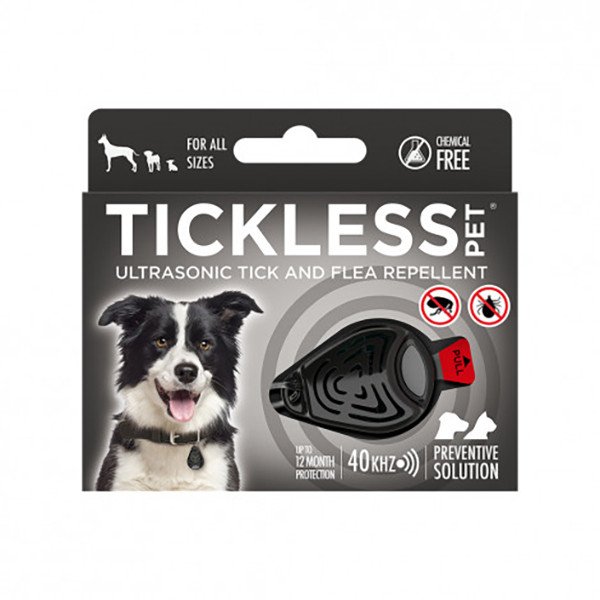 Tickless Pet Repelente Ultrassónico Preto