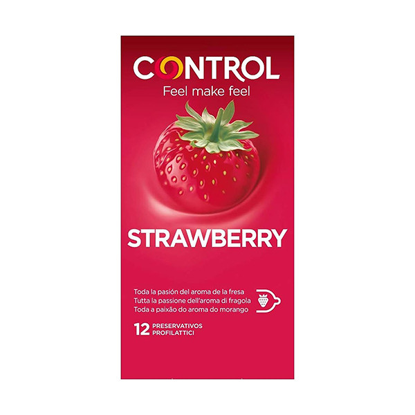 Control Preservativos Strawberry 12 unidades