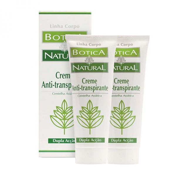 Botica Natural Duo Creme Antitranspirante 2 x 75g Desconto de 50% na 2ª Embalagem